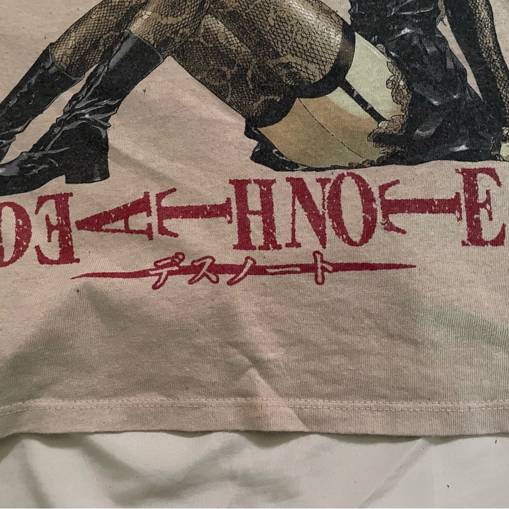 Death Note Graphic Crop Tee - XL - Picture 3 of 5